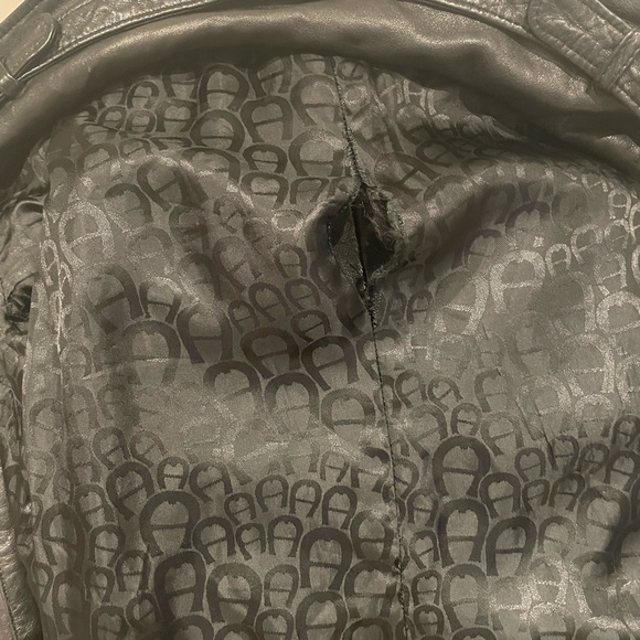 REAL LEATHER vera pelle jacket/dress - Picture 10 of 13